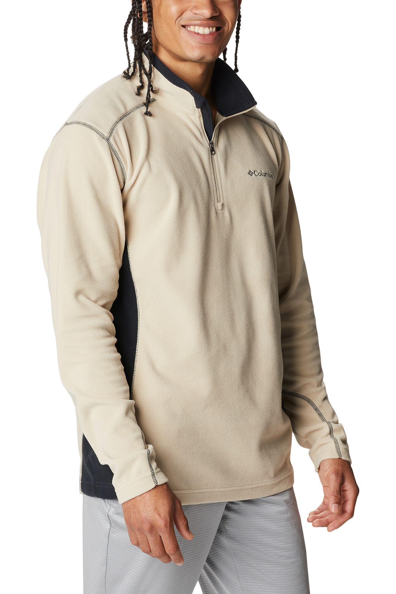 Columbia Columbia for men Klamath Range&trade; II stockings zip fastening Liner Beige