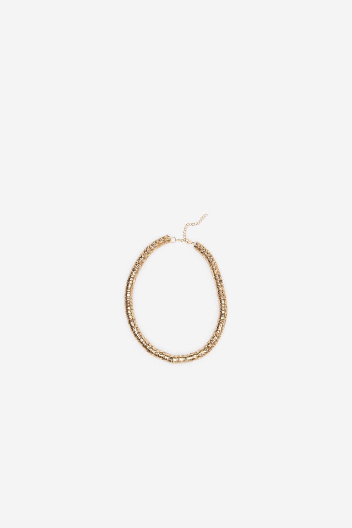 Cortefiel Gold necklace Yellow