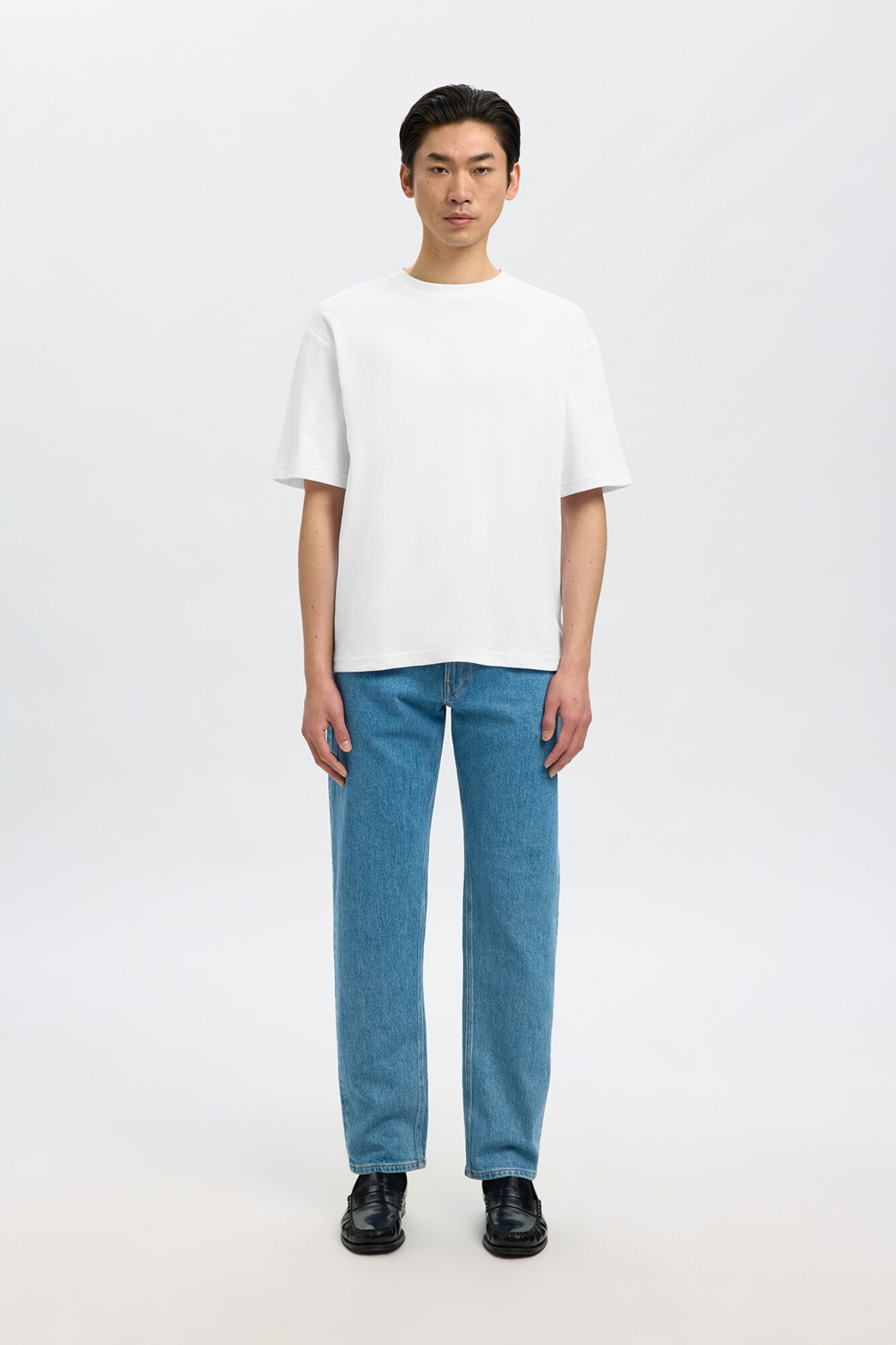 Selected Camiseta manga corta relax