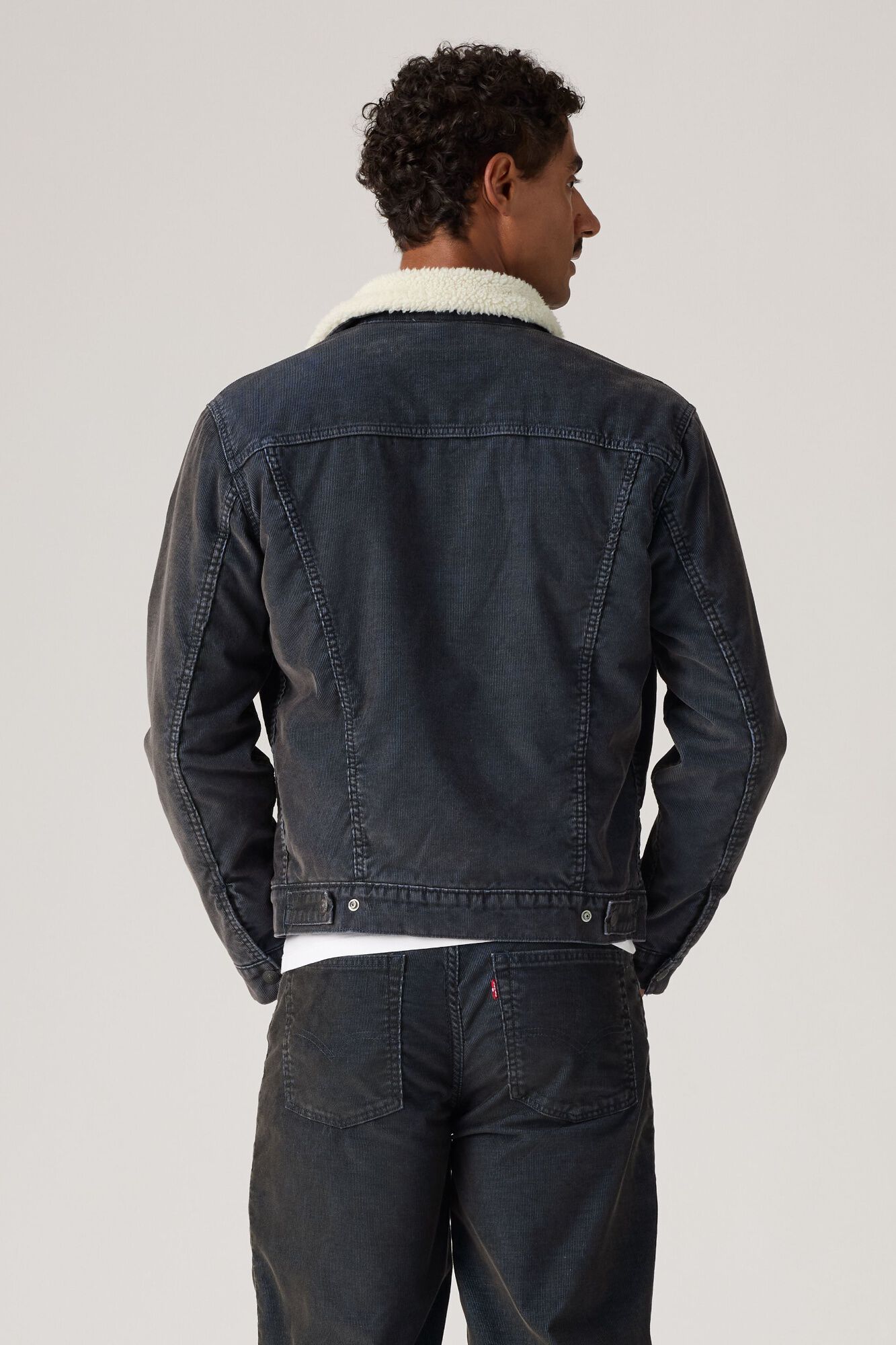 Levi's Blus&atilde;o em veludo Levis&reg; Cinzento