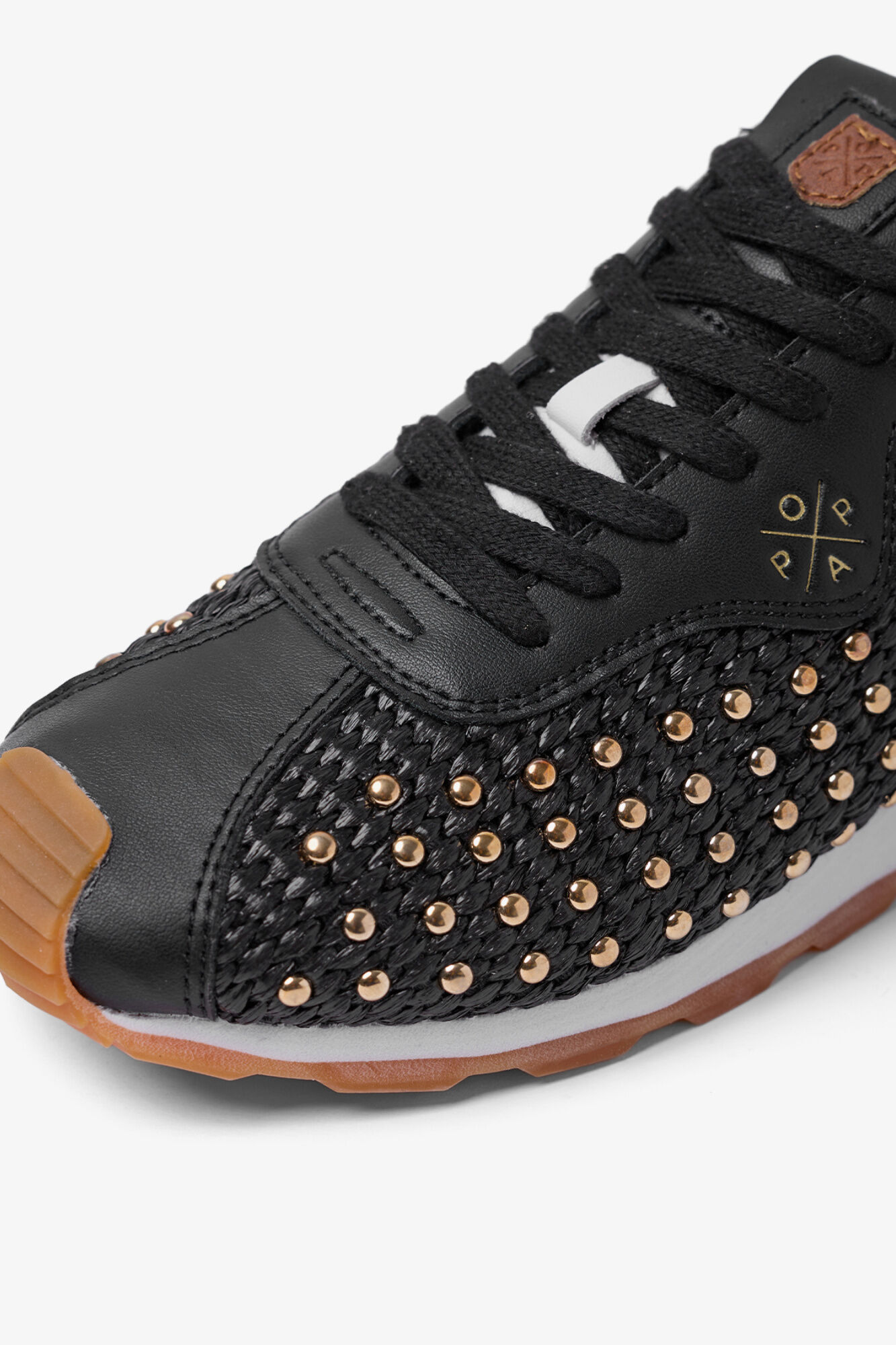 Popa Sapatilhas de senhora Kira Tachas Preto