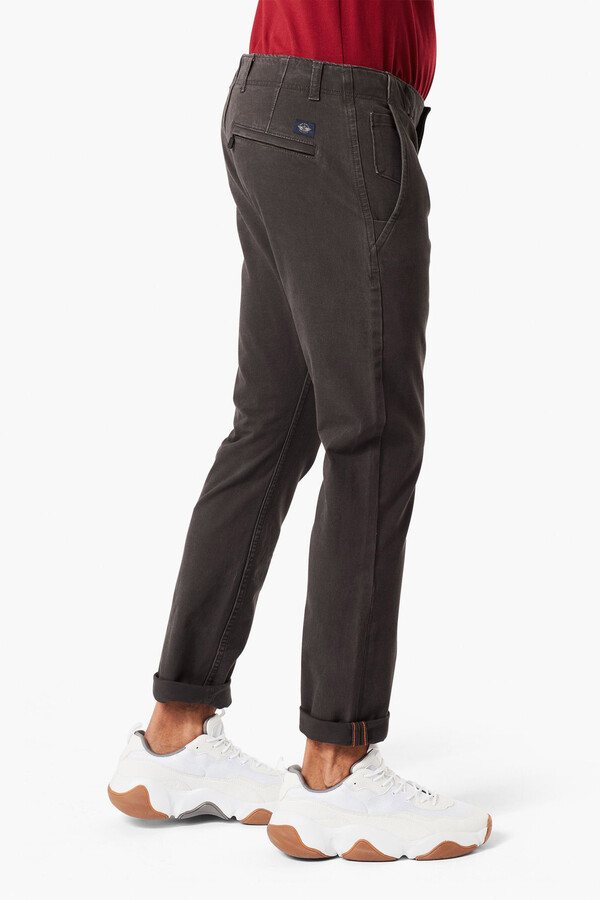 Cortefiel Smart 360 Flex skinny fit trousers Dark grey