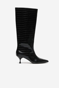 Cortefiel Bota de salto gatinho com efeito coco