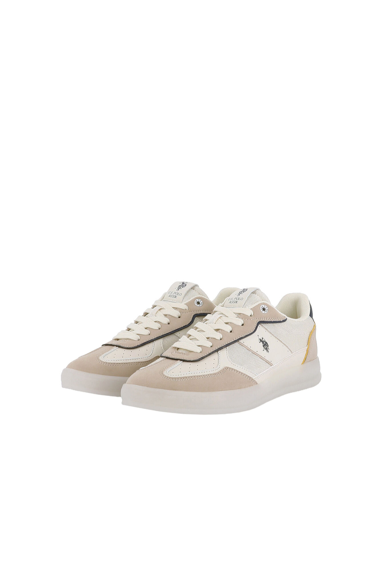 Us Polo Cal&ccedil;ado casual de homem Branco