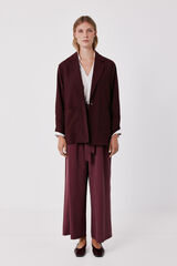 Cortefiel Fluid women's blazer Maroon