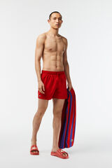 Cortefiel Lacoste Light Quick Dry Swimming Shorts Red