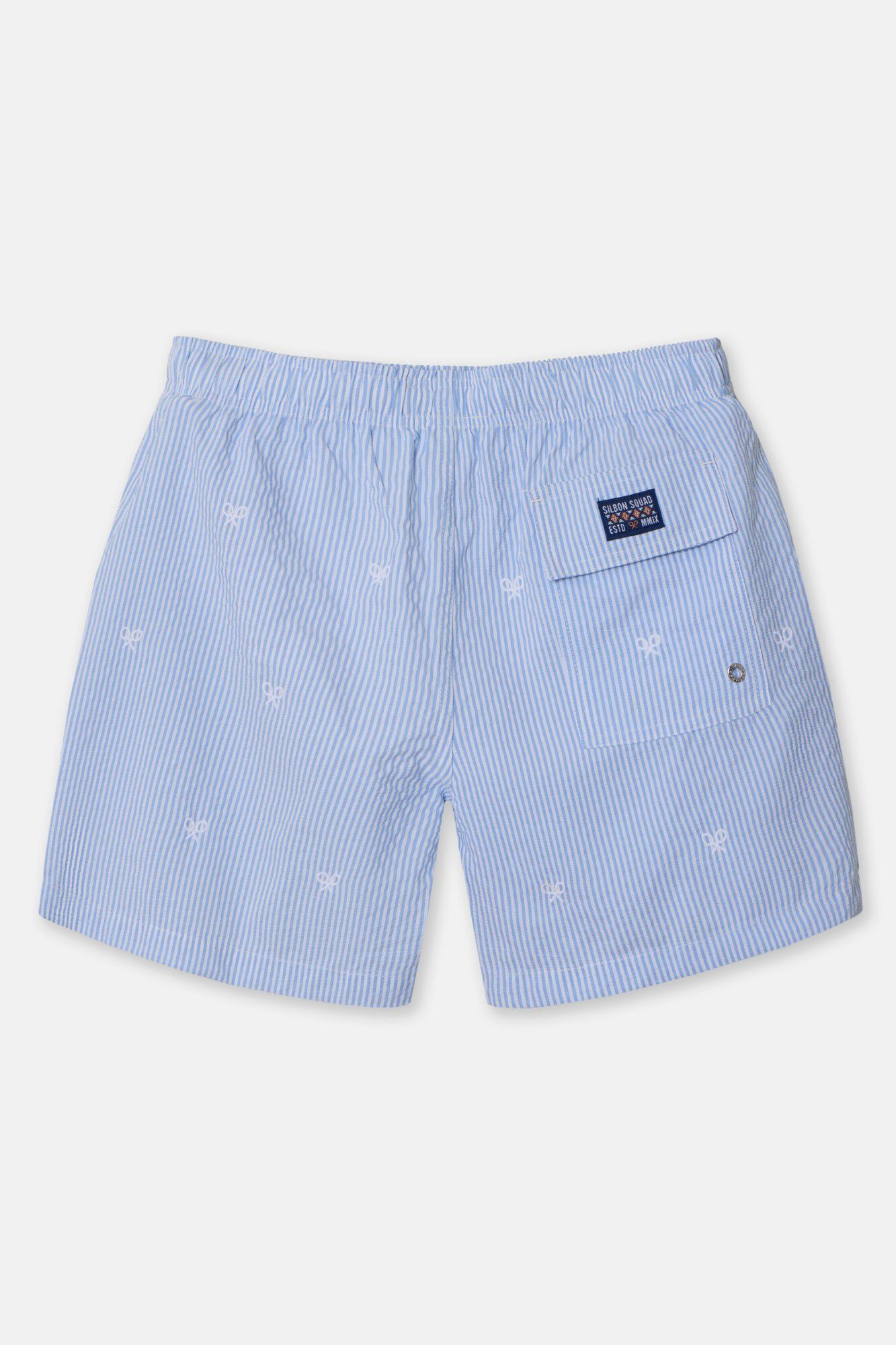 Silbon Ba&ntilde;ador rayas Azul