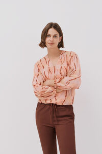 Cortefiel V-neck blouse