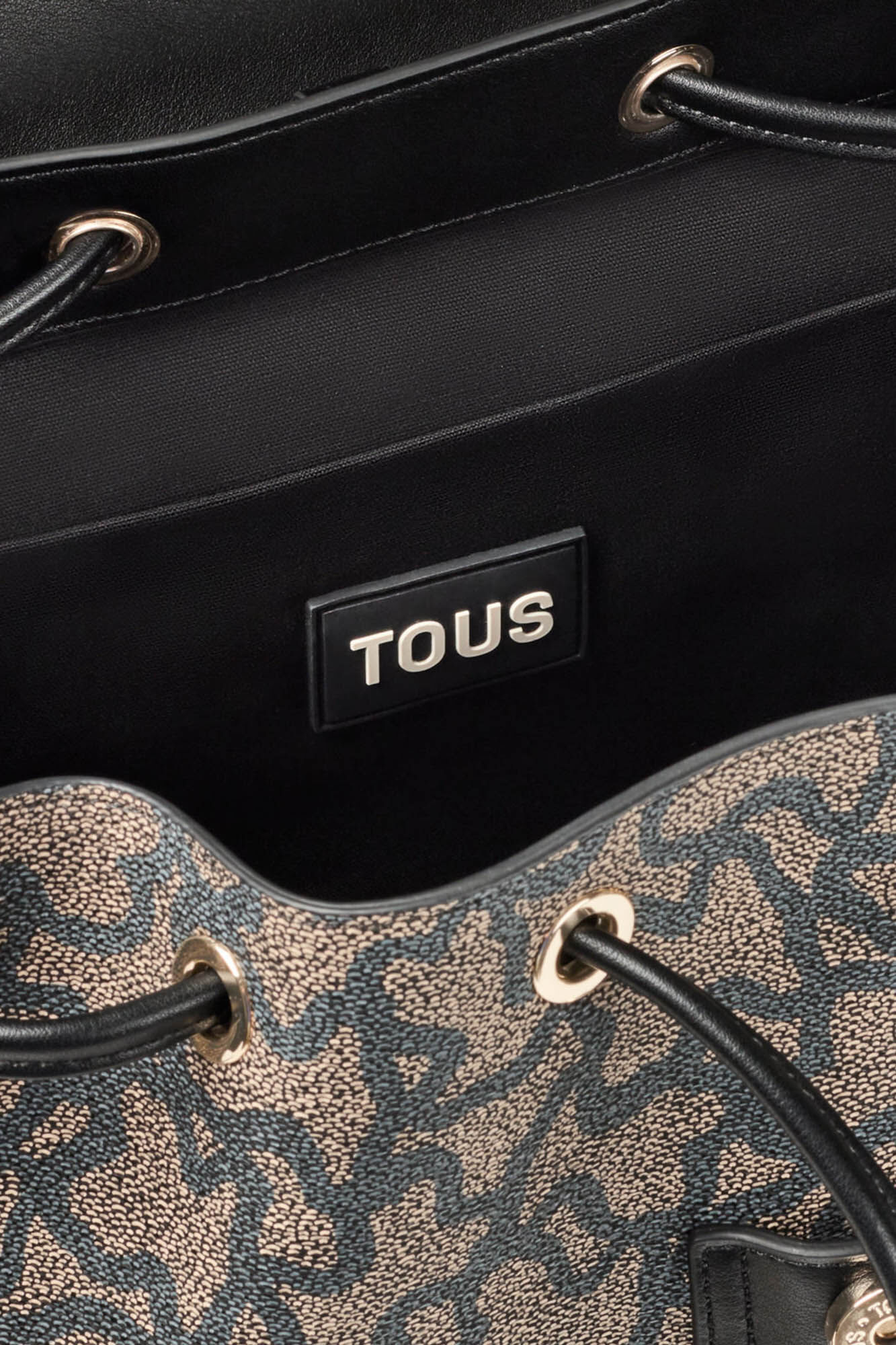 Tous Kaos Icon black backpack Multicolour