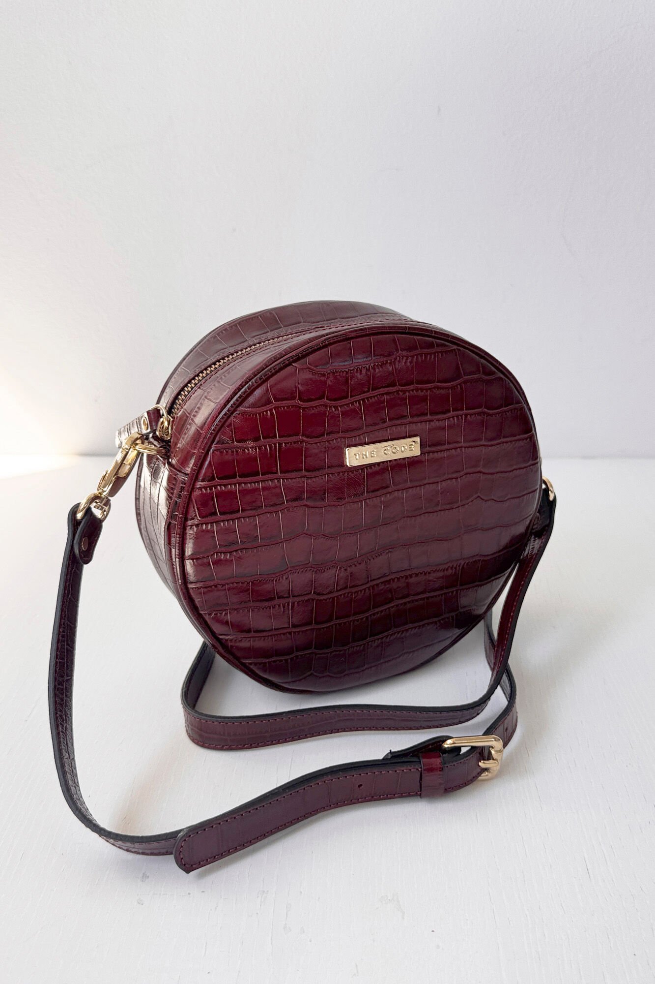 The Code Olympia Coco burgundy shoulder bag  Maroon