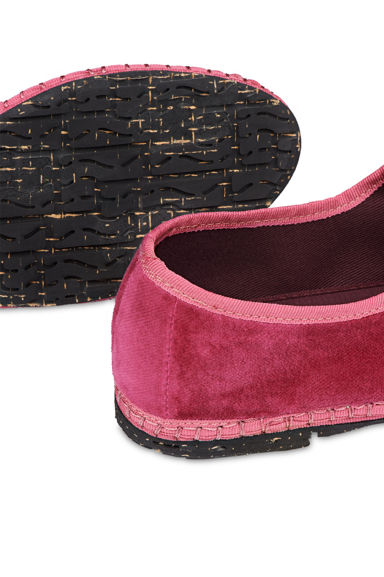 Flabelus Veludo Mary Janes Subiu