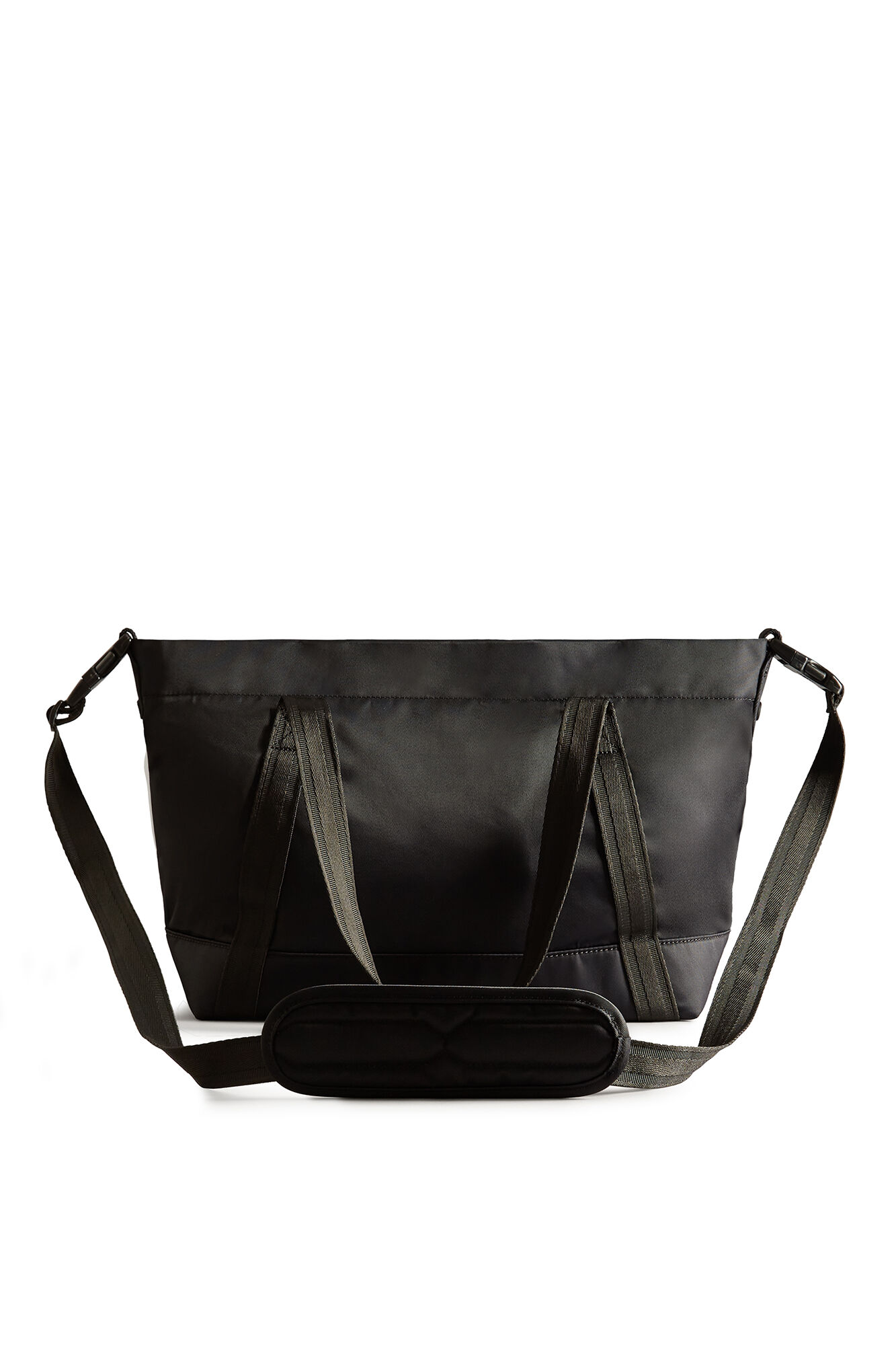 Hunter Midi nylon tote bag Black