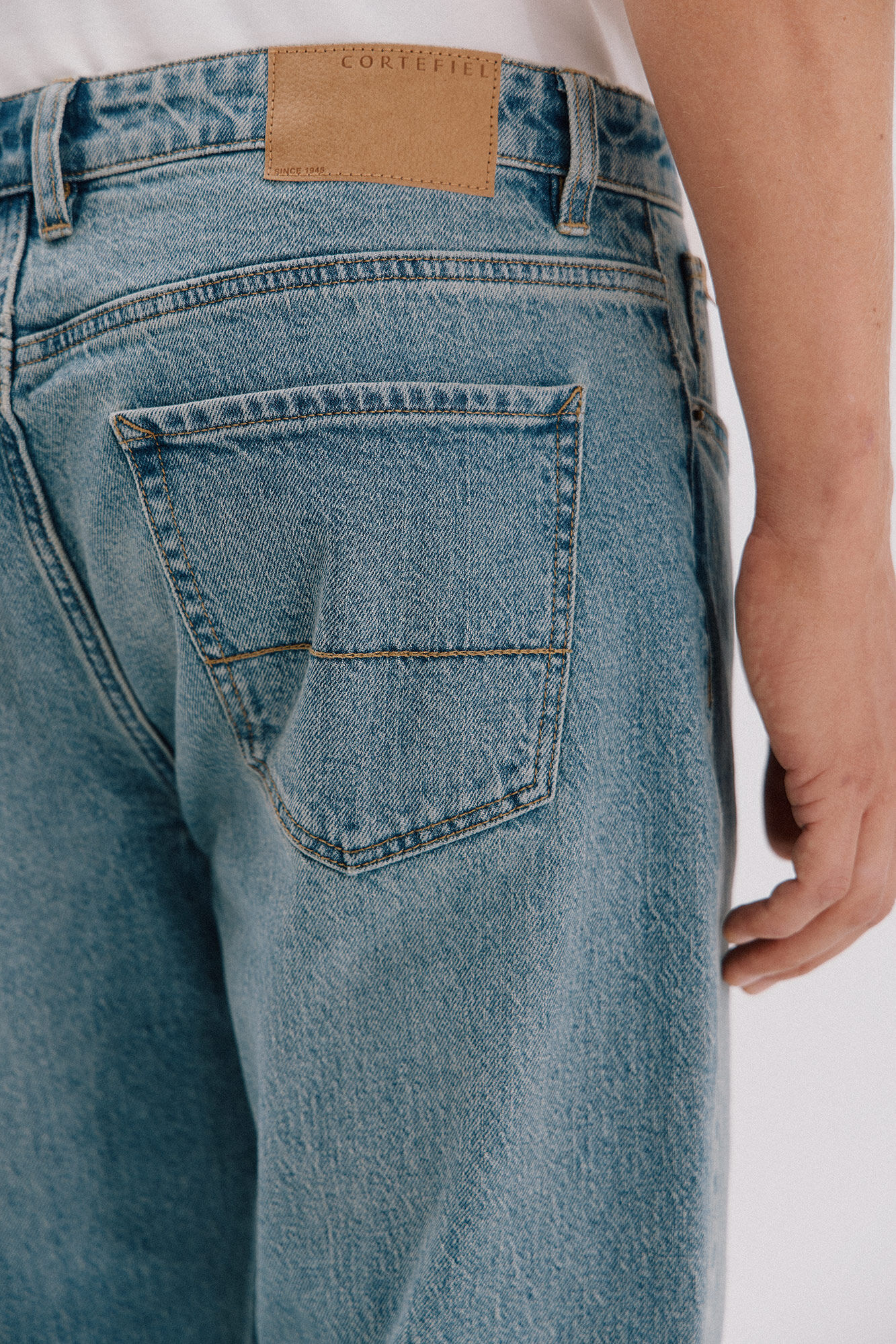 Cortefiel Pantal&oacute;n vaquero regular fit Azul