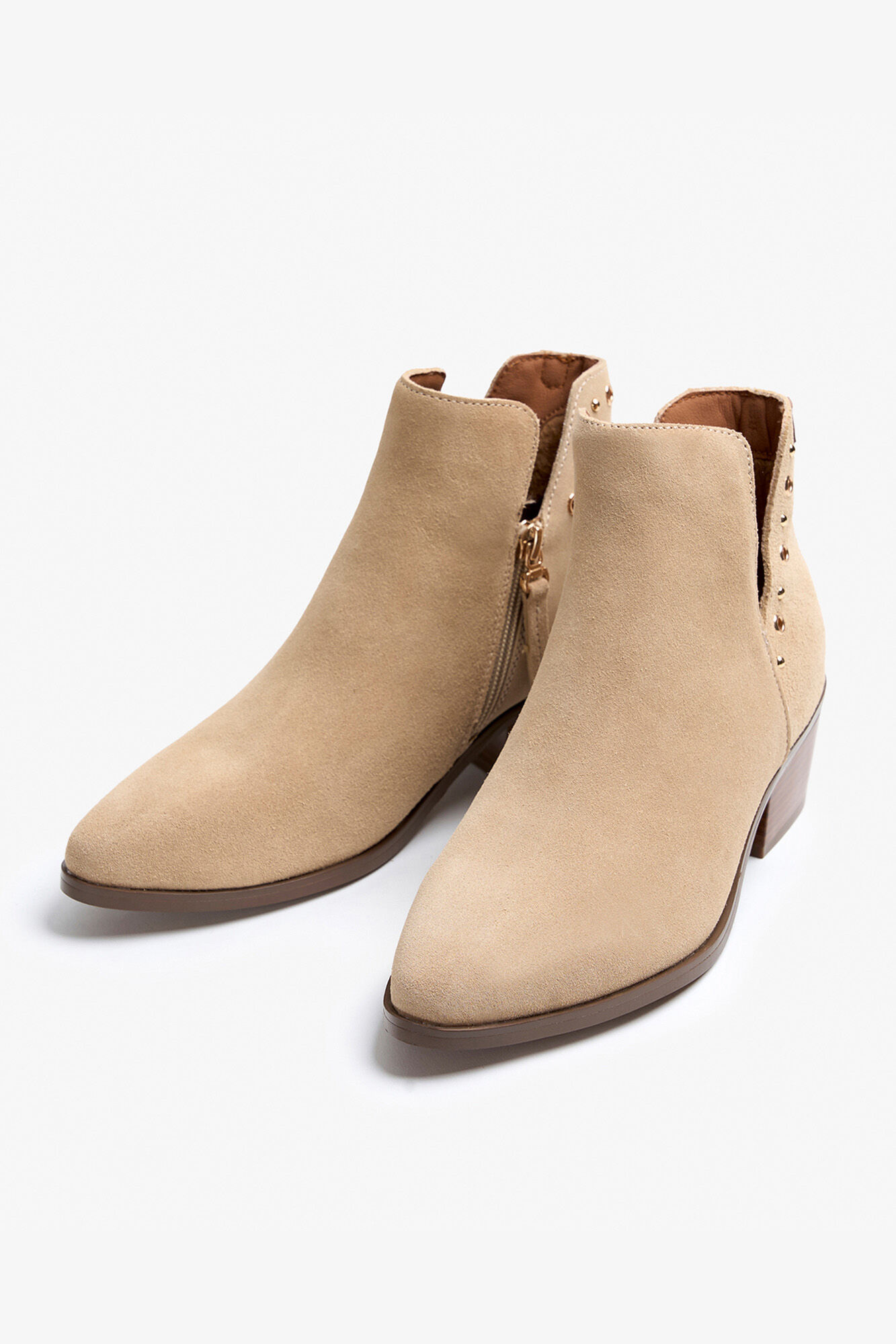 Popa Enfeites para botim femininas Arista Castanho