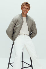 Selected Casaco bomber Cinzento