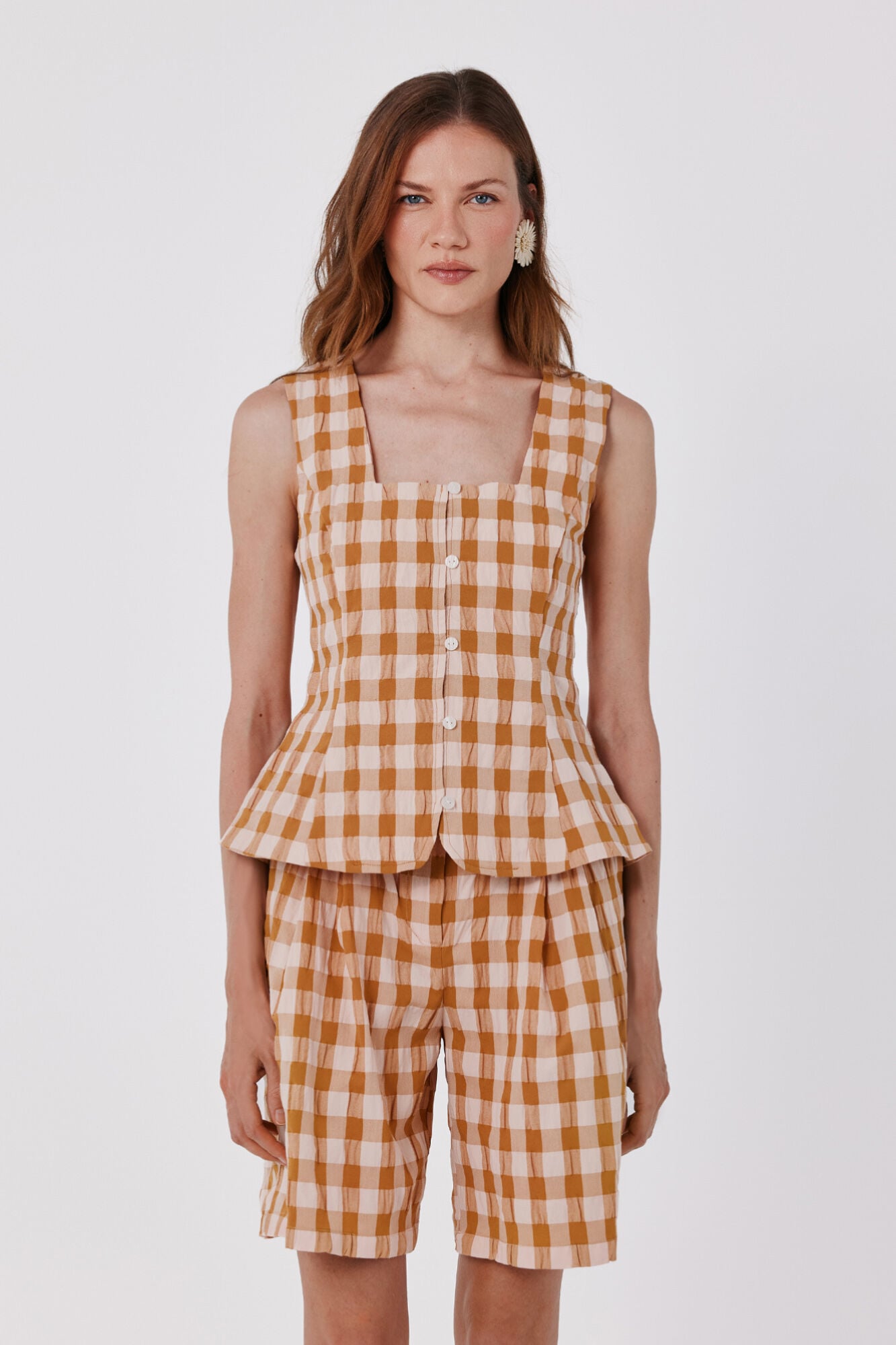 Cortefiel Camisa xadrez Vichy