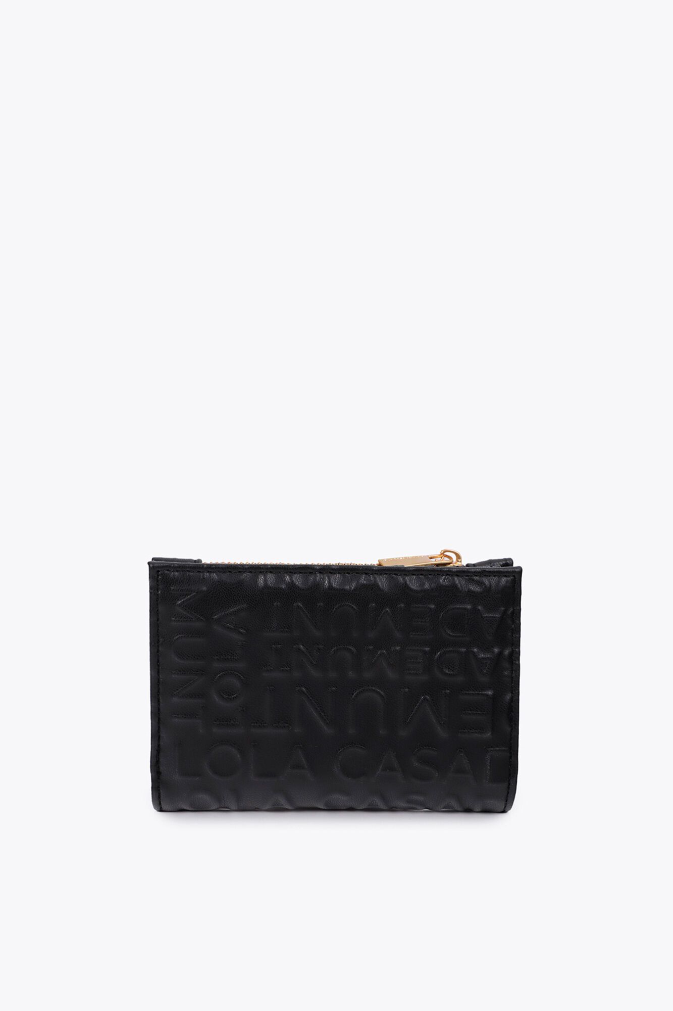 Lola Casademunt Monogram basic purse Black