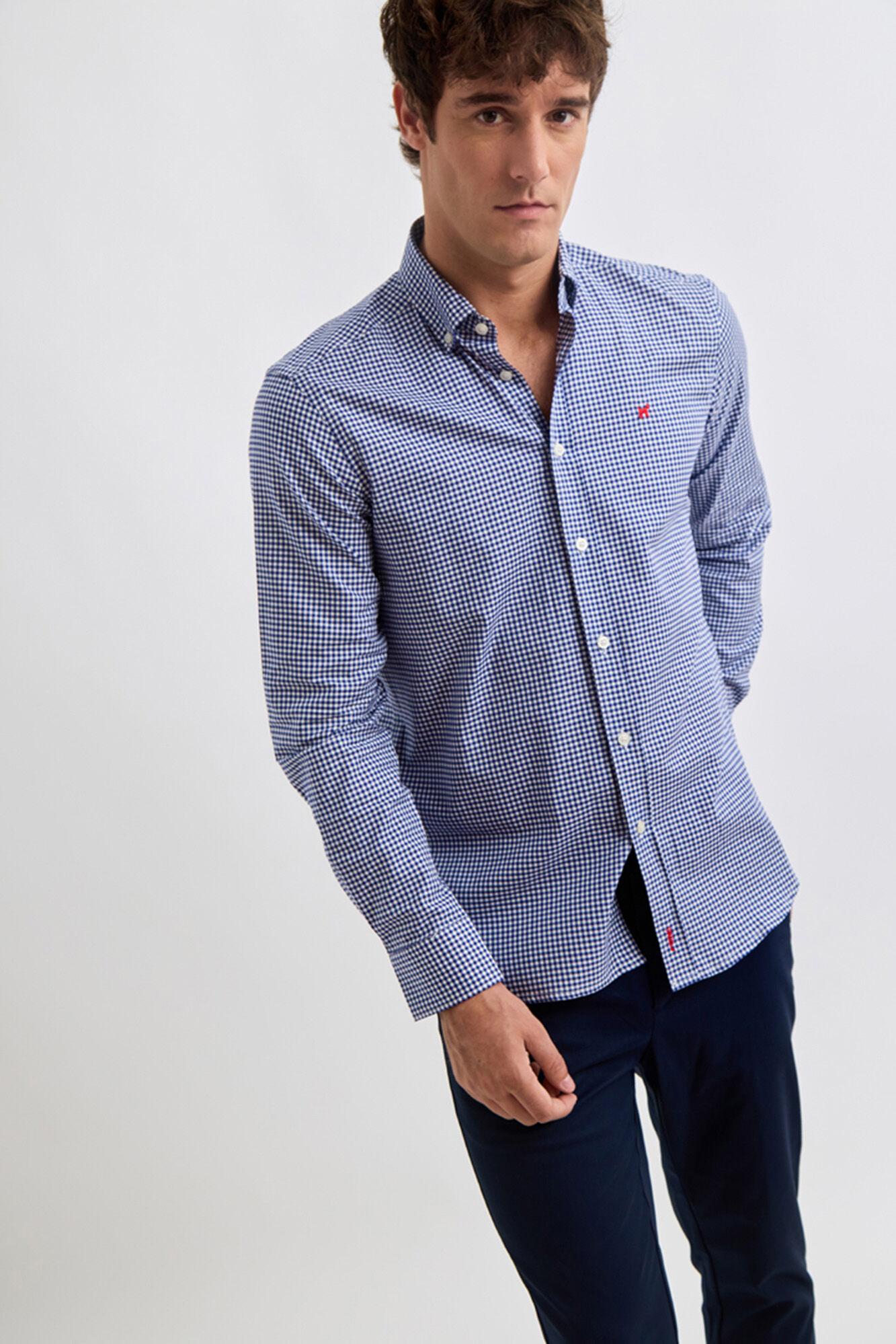 Williot Camisa Vichy Azul