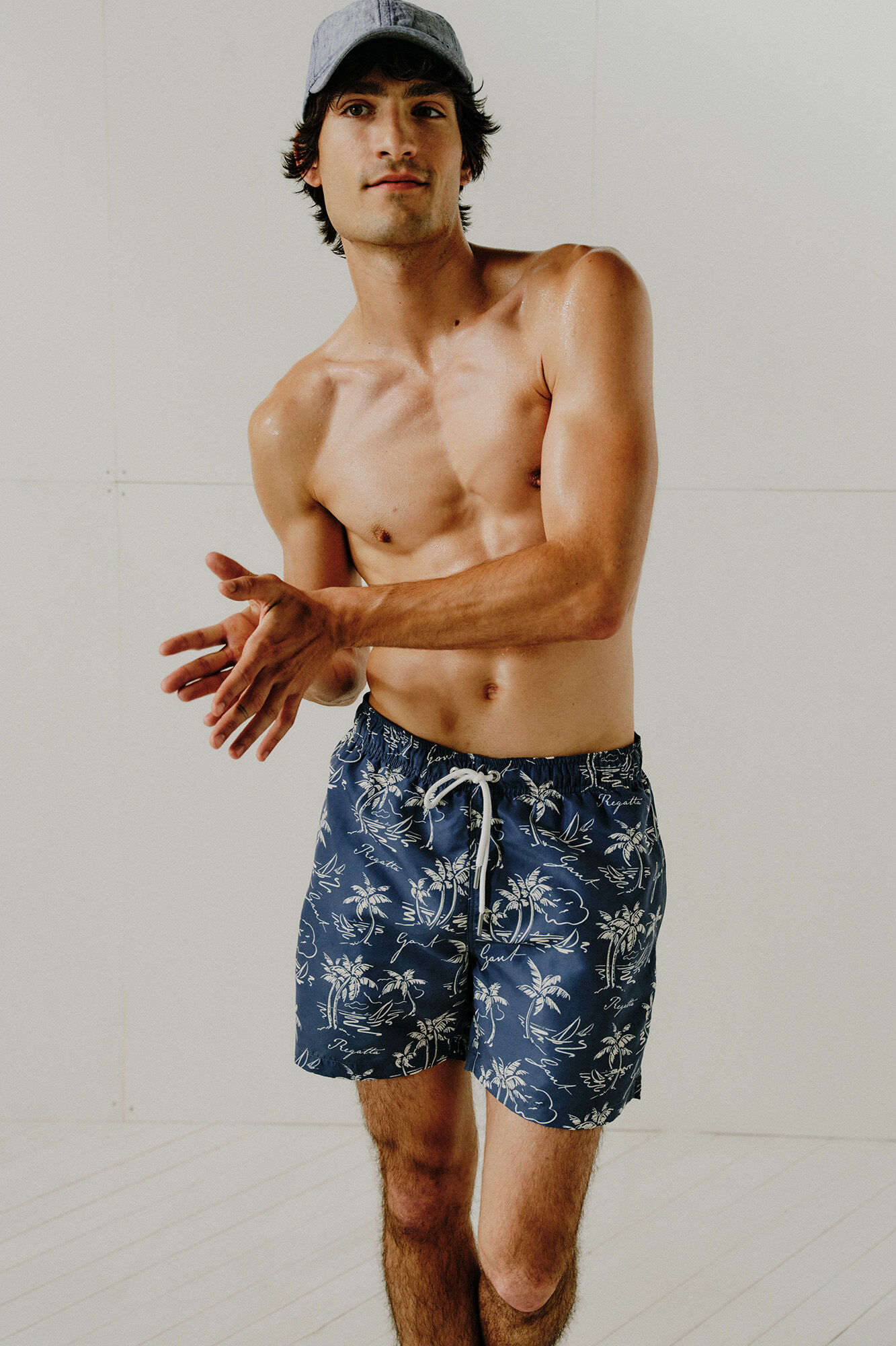 Gant Ba&ntilde;ador estampado Azul marino