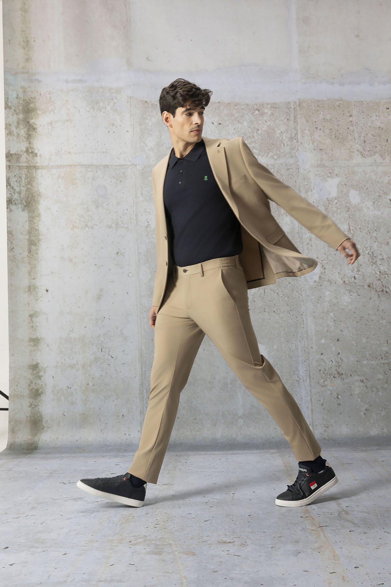 elPulpo Cal&ccedil;a t&eacute;cnica ultraleve taupe