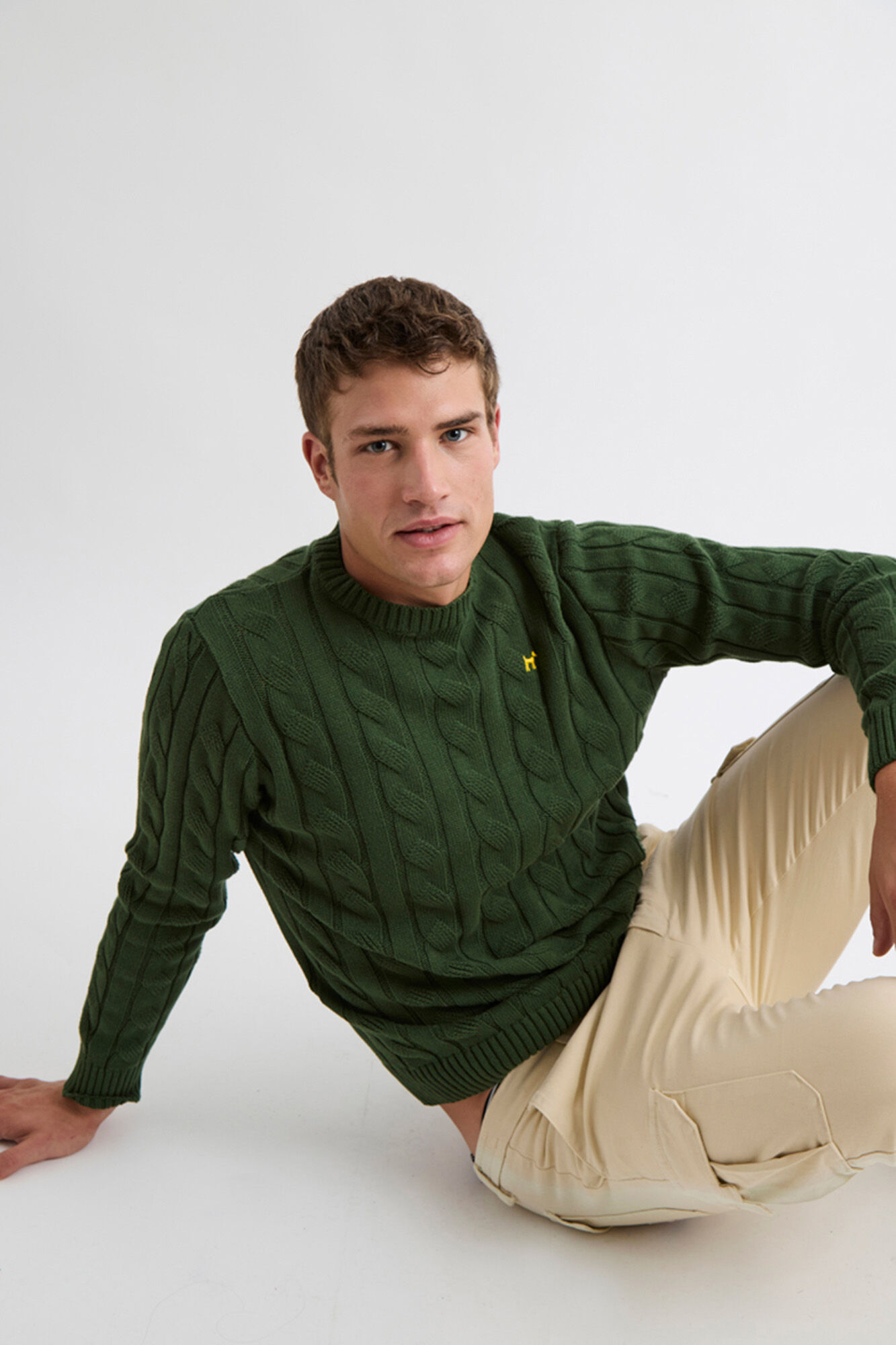 Williot Camisola tran&ccedil;ado Verde