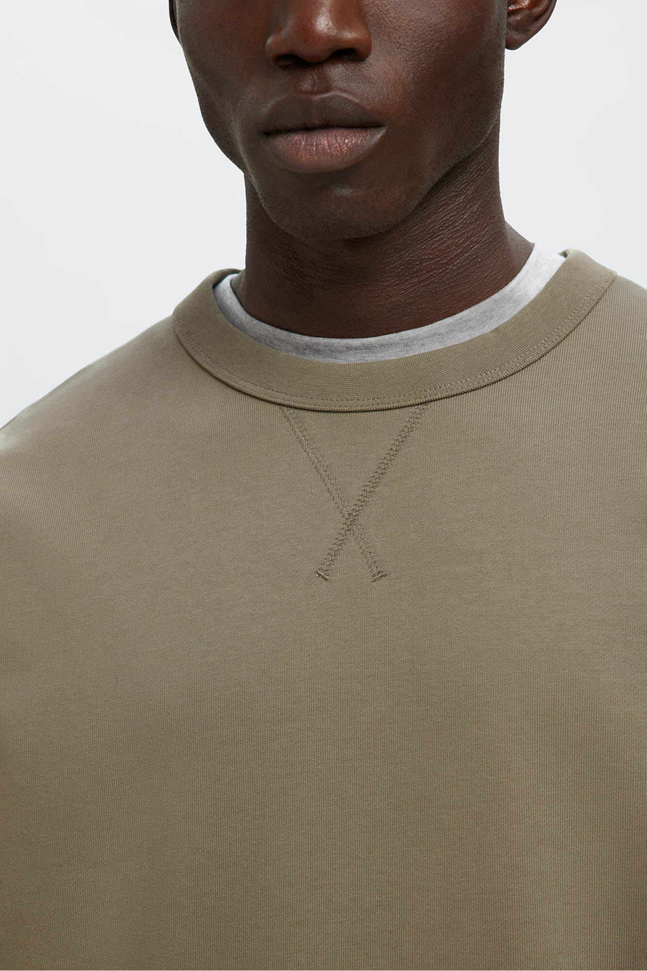 Selected Sudadera 100% algod&oacute;n org&aacute;nico