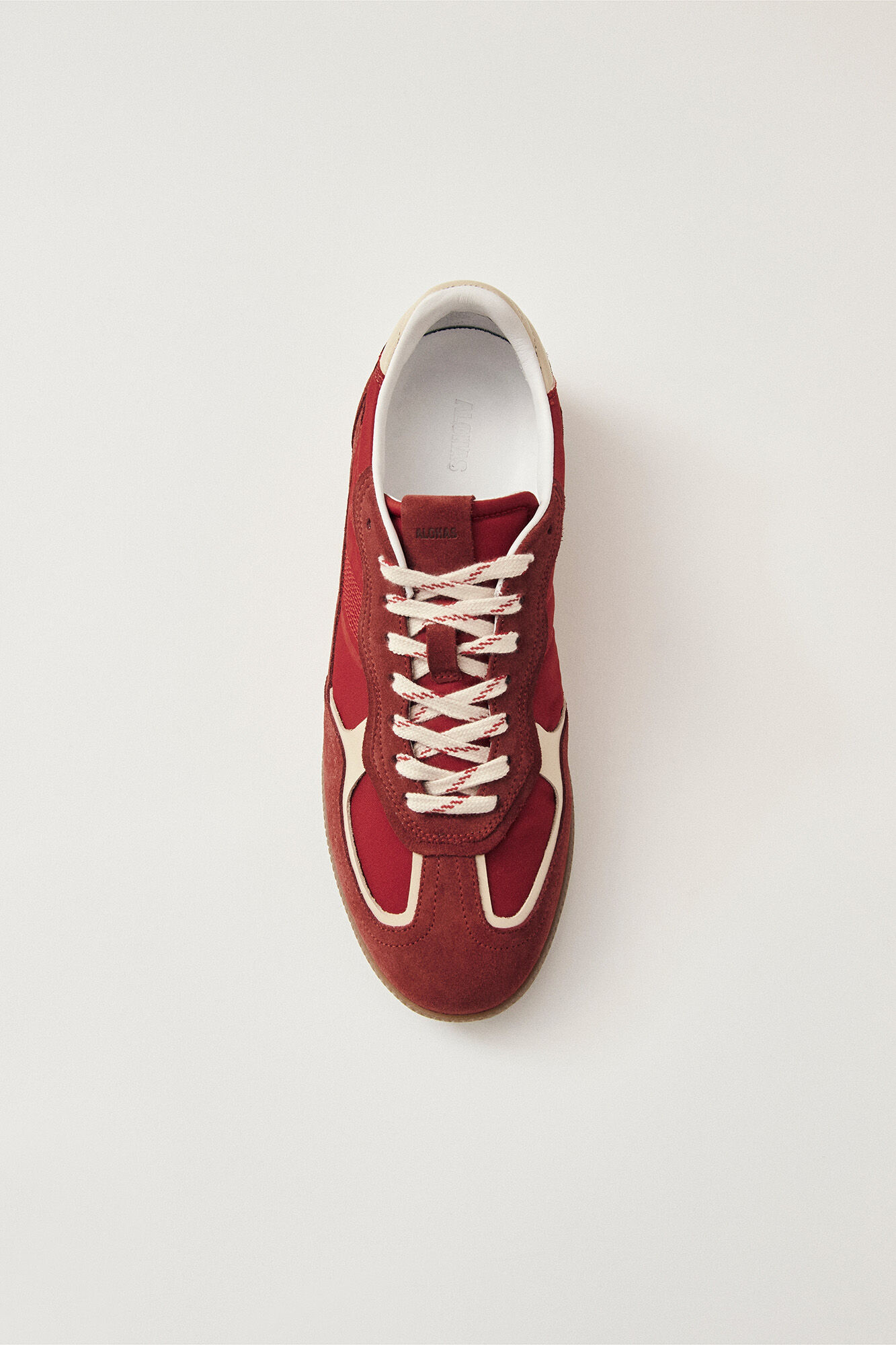 Alohas Zapatillas de piel Tb.490 Rojo