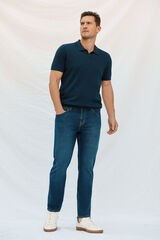 Cortefiel Slim fit jeans Blue