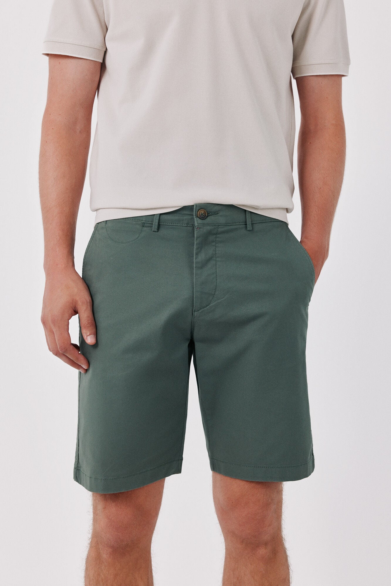 Cortefiel Basic regular Bermuda shorts
