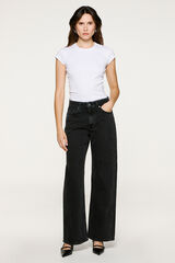 Selected Cal&ccedil;a Cal&ccedil;a de Perna Larga. Preto