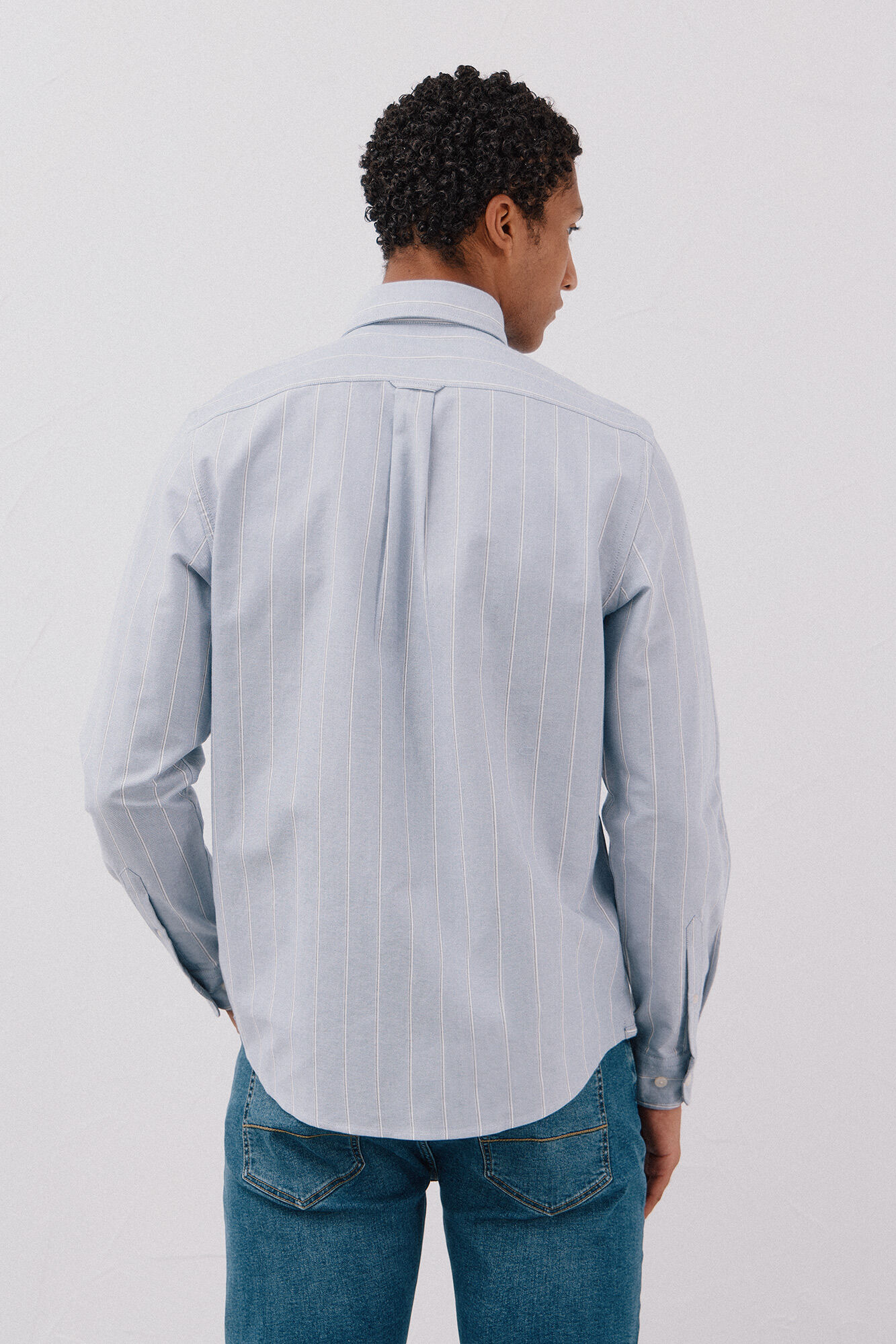 Cortefiel Slim fit jeans Blue