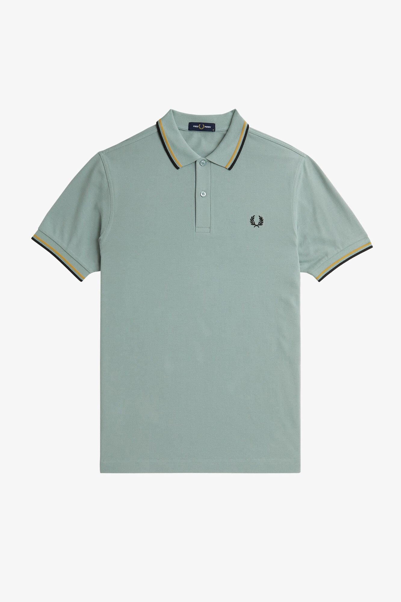 Fred Perry Camisa p&oacute;lo b&aacute;sica de manga curta Fred Perry Azul