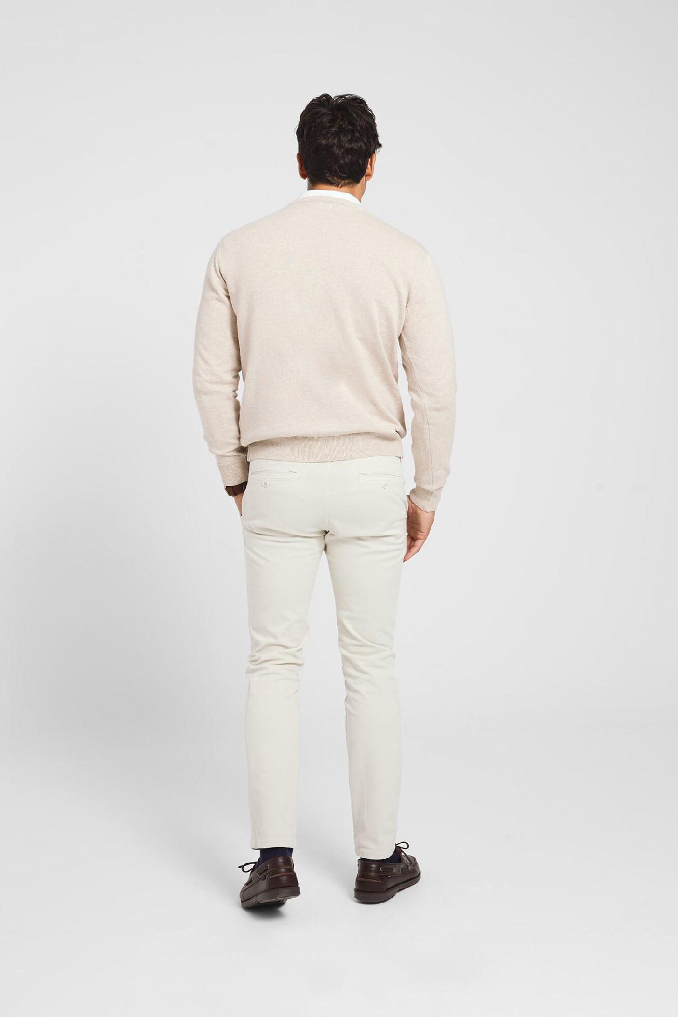Silbon Pantal&oacute;n sport chino pinza piedra Beige