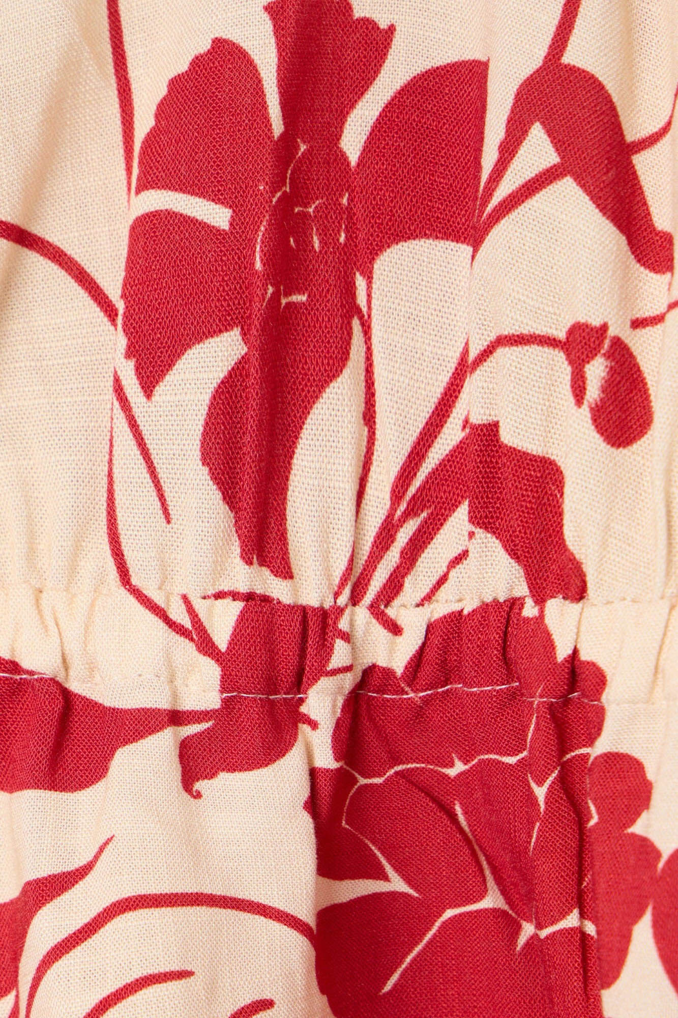 Silbon Blusa franzida  Vermelho