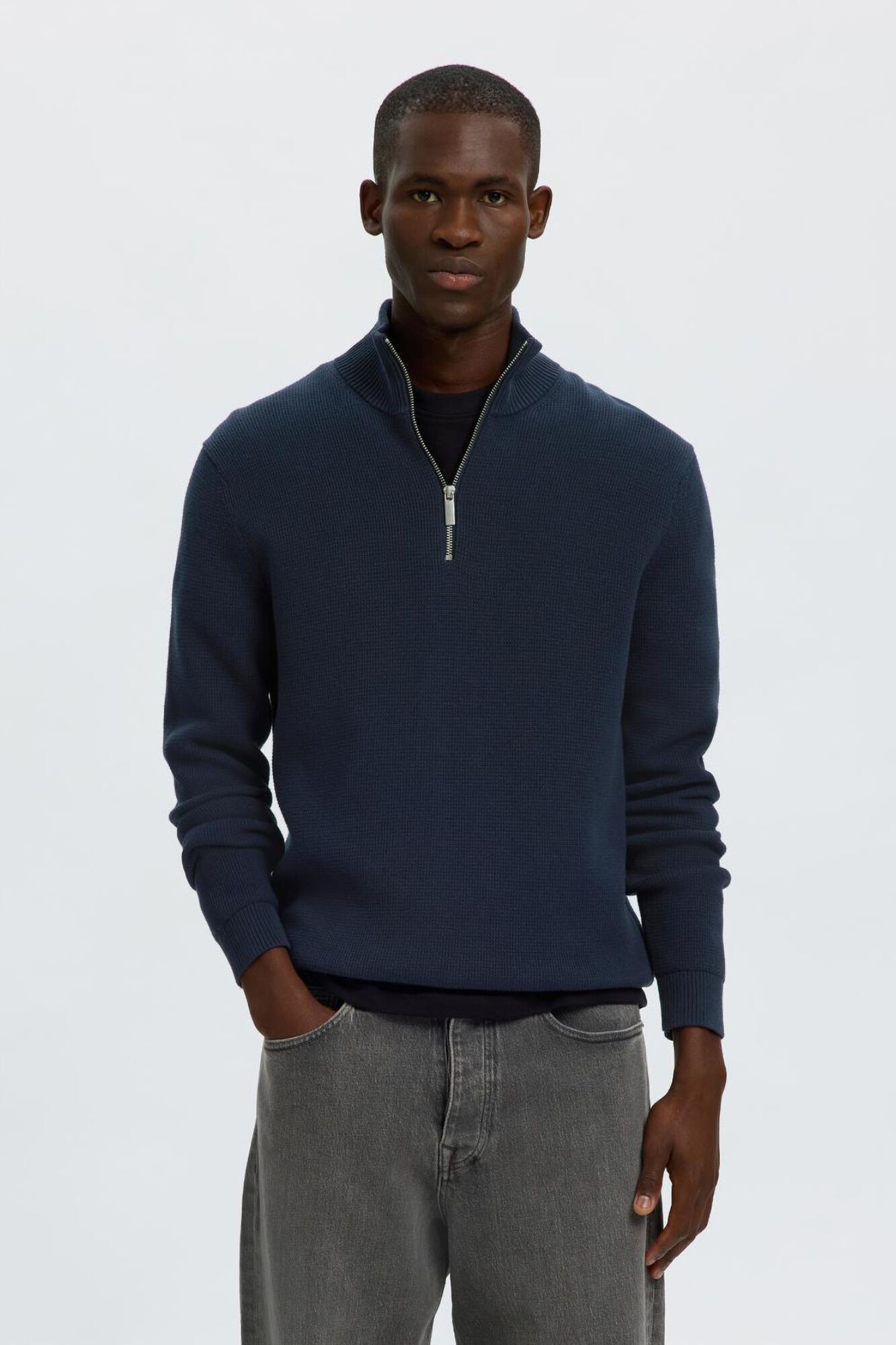 Selected Camisola de gola alta