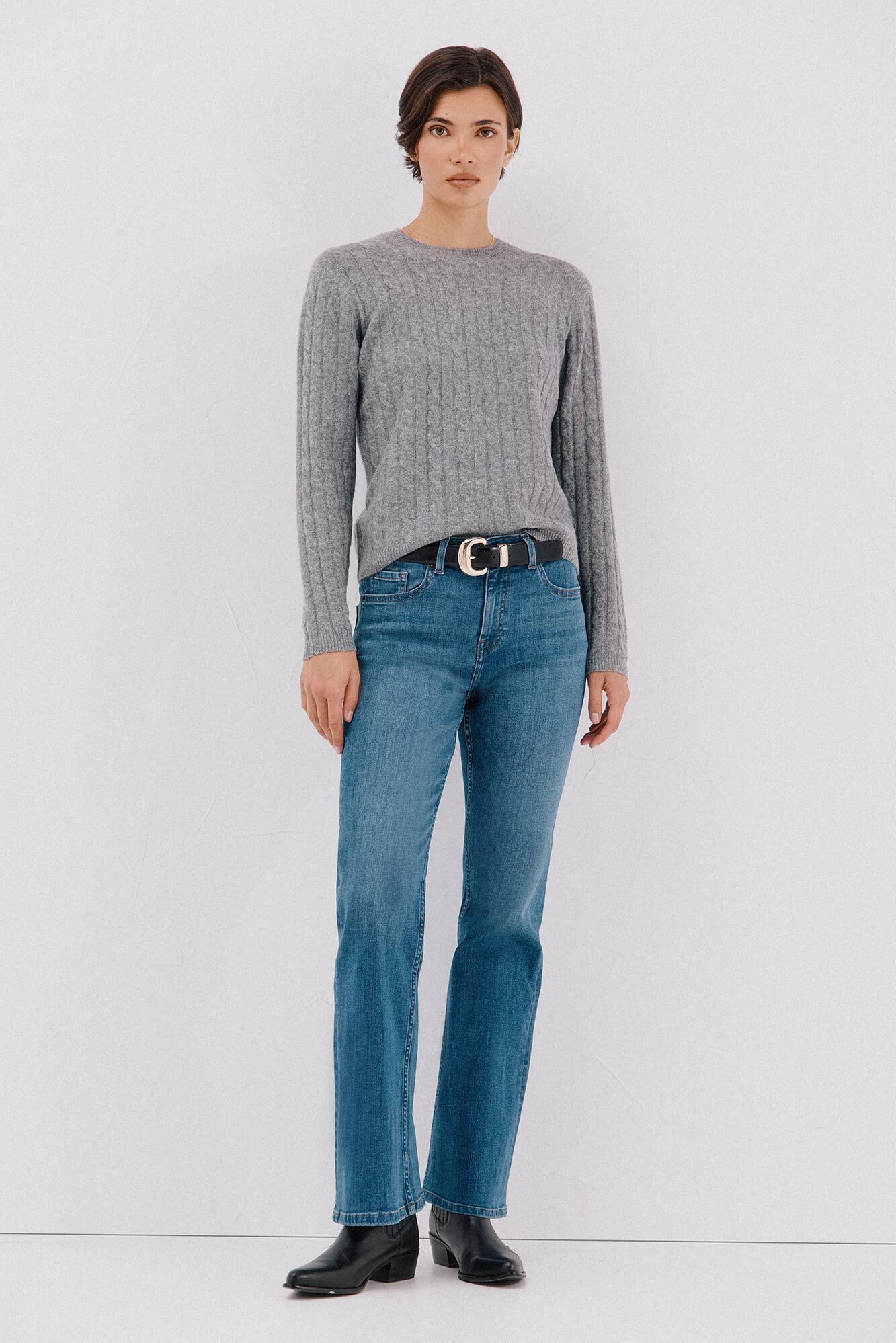 Cortefiel Bell bottom jeans