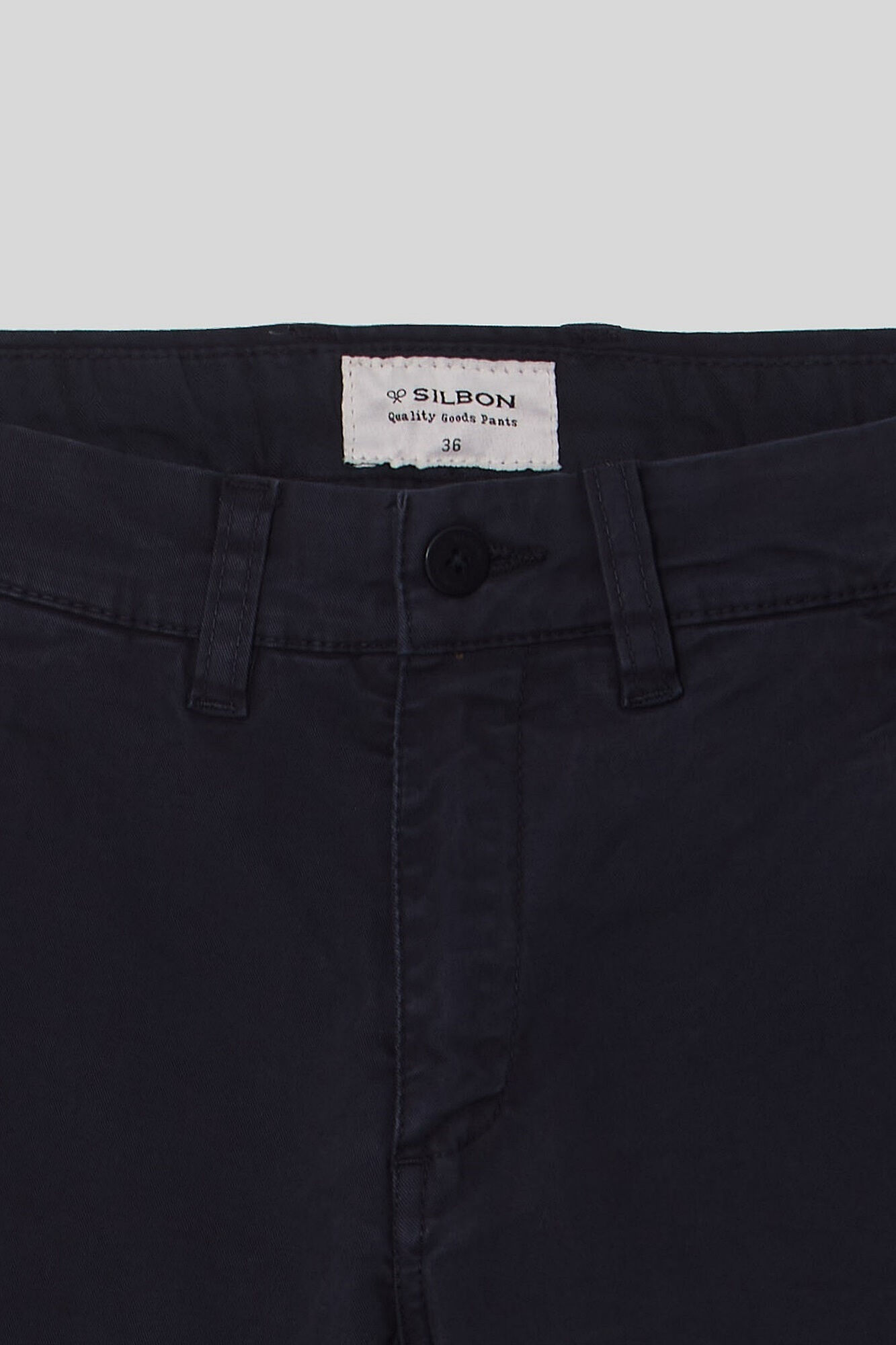 Silbon Pantal&oacute;n sport chino casual azul marino Azul marino