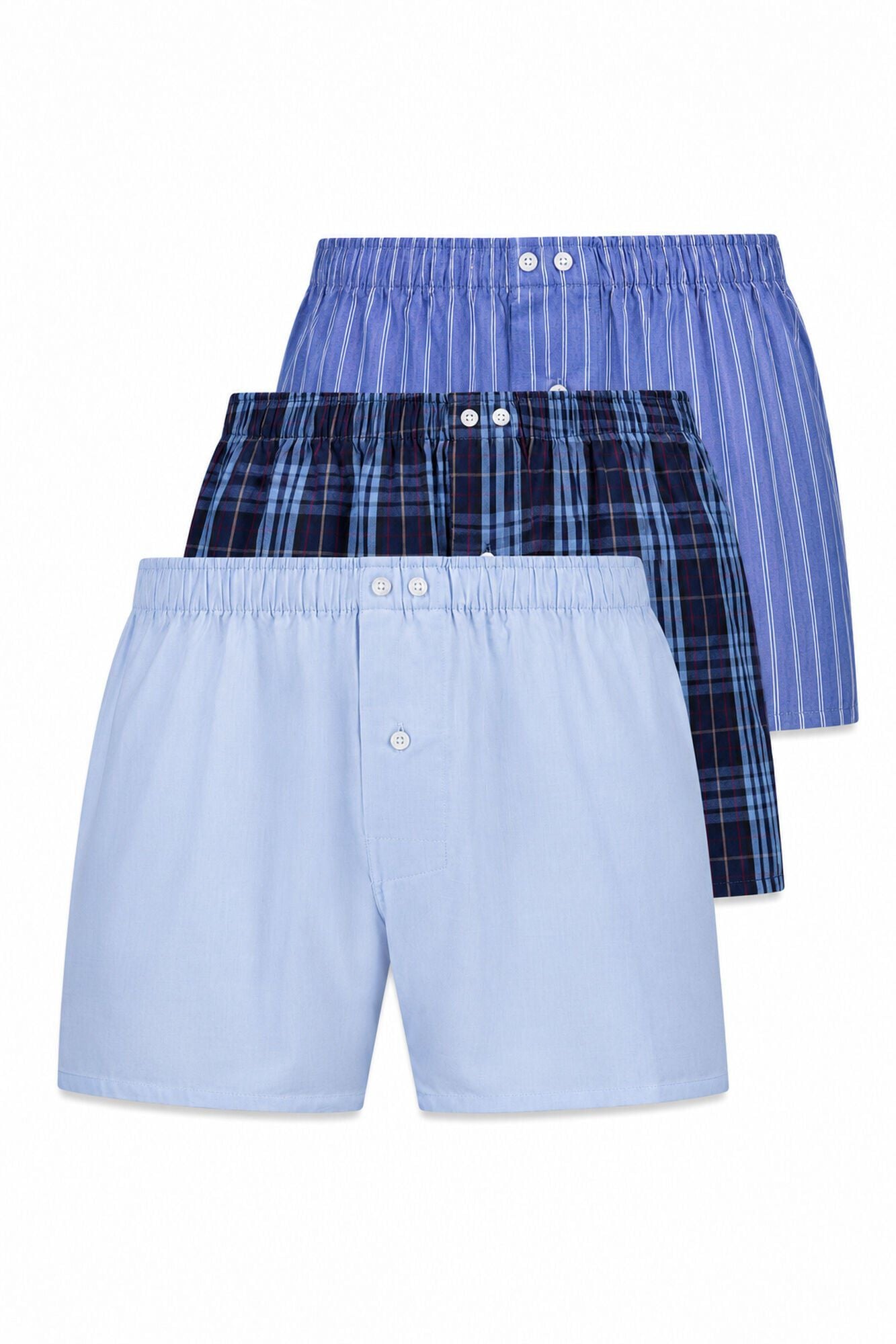 Cortefiel Pack 3 boxer em tecido