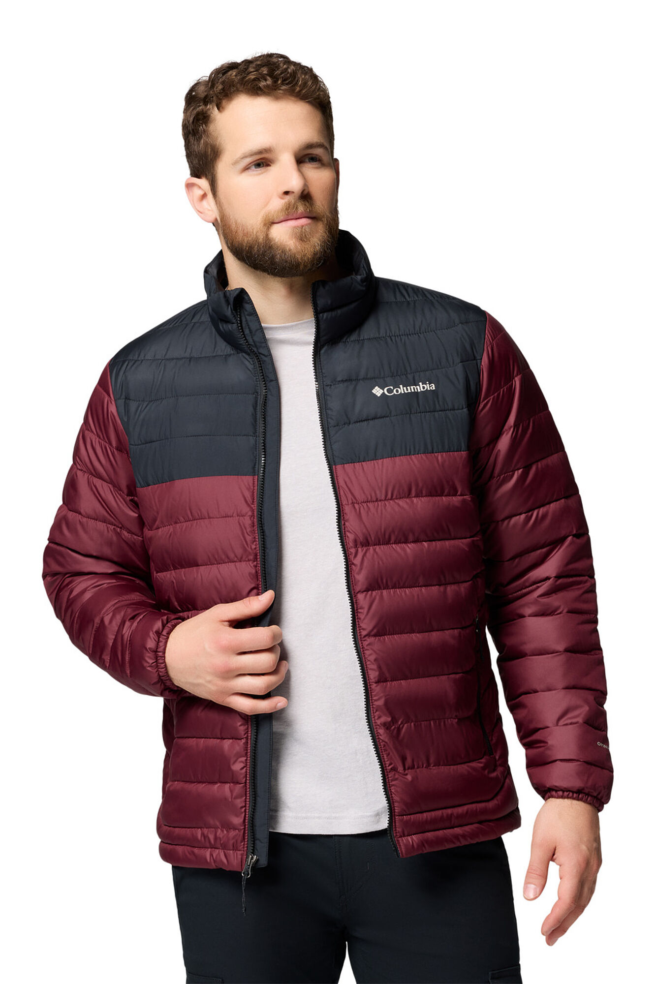 Columbia Jaqueta Isolada para homem Powder Lite&trade; II Granada