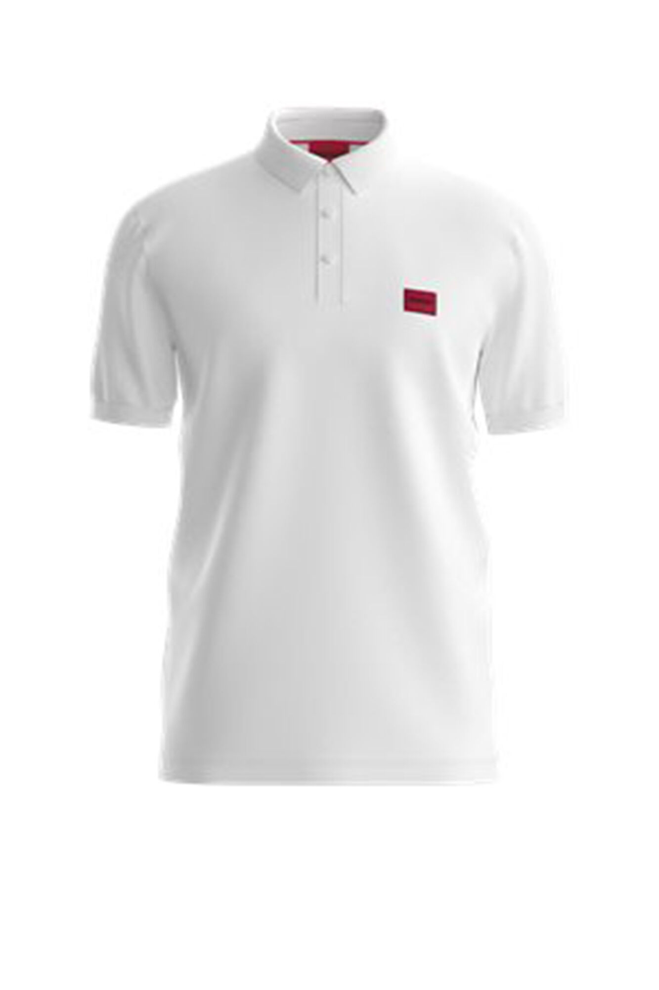 HUGO Short-sleeved polo shirt White