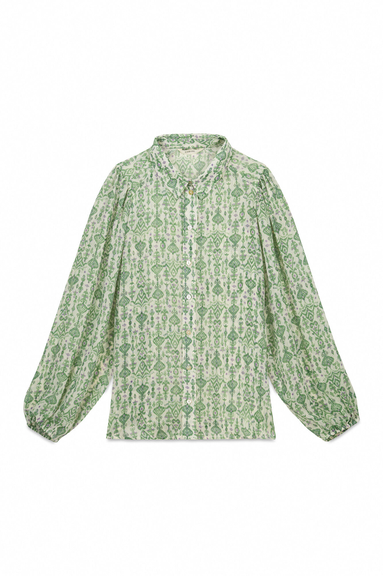 Slowlove Camisa estampada Impress&atilde;o