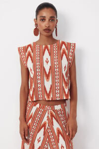 Cortefiel Printed top