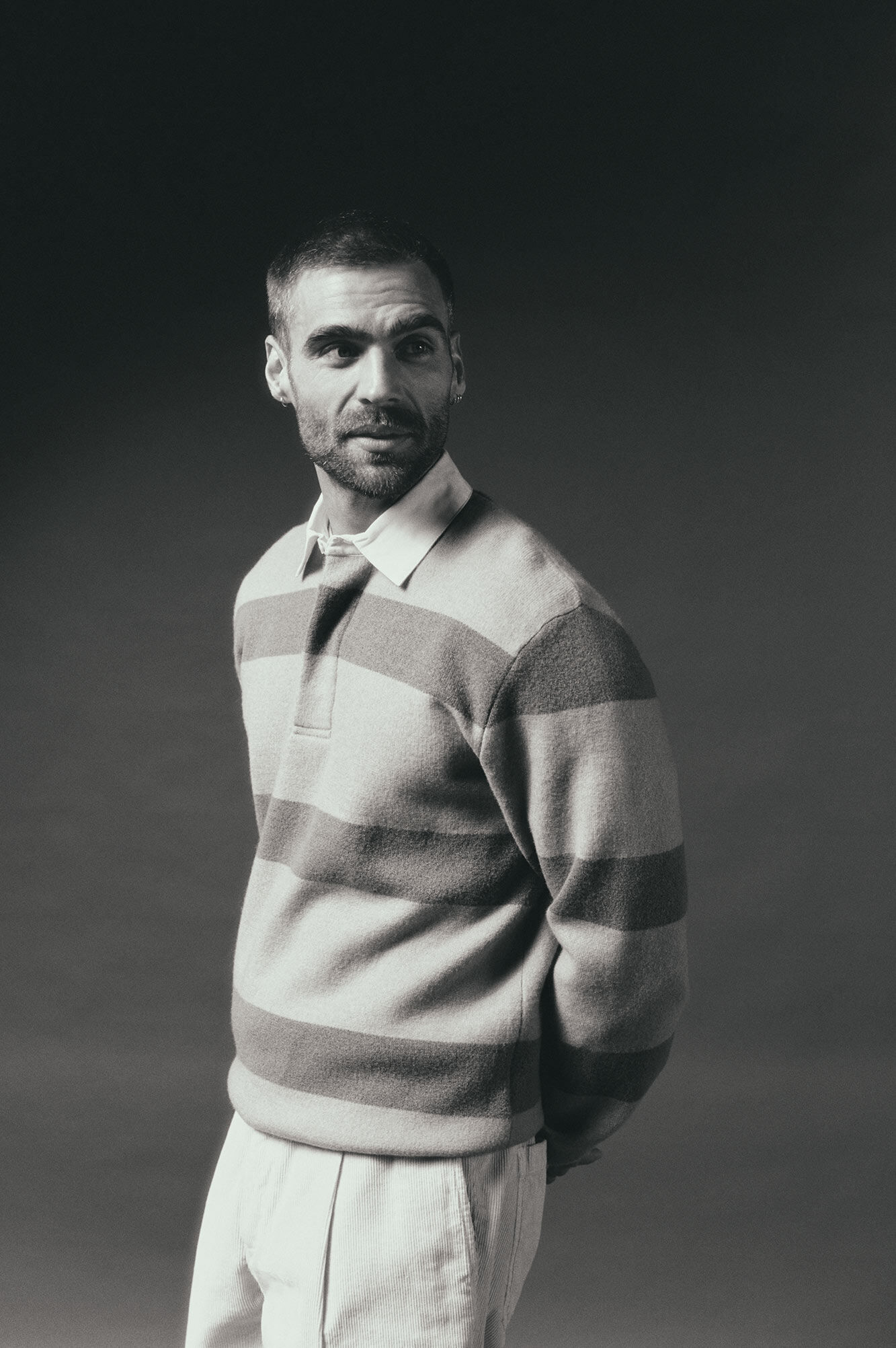 OOTO Jersey rugby cuello polo Turquesa