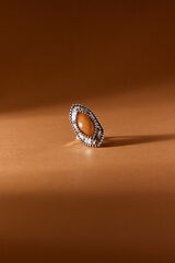 Slowlove Anillo piedra Grey