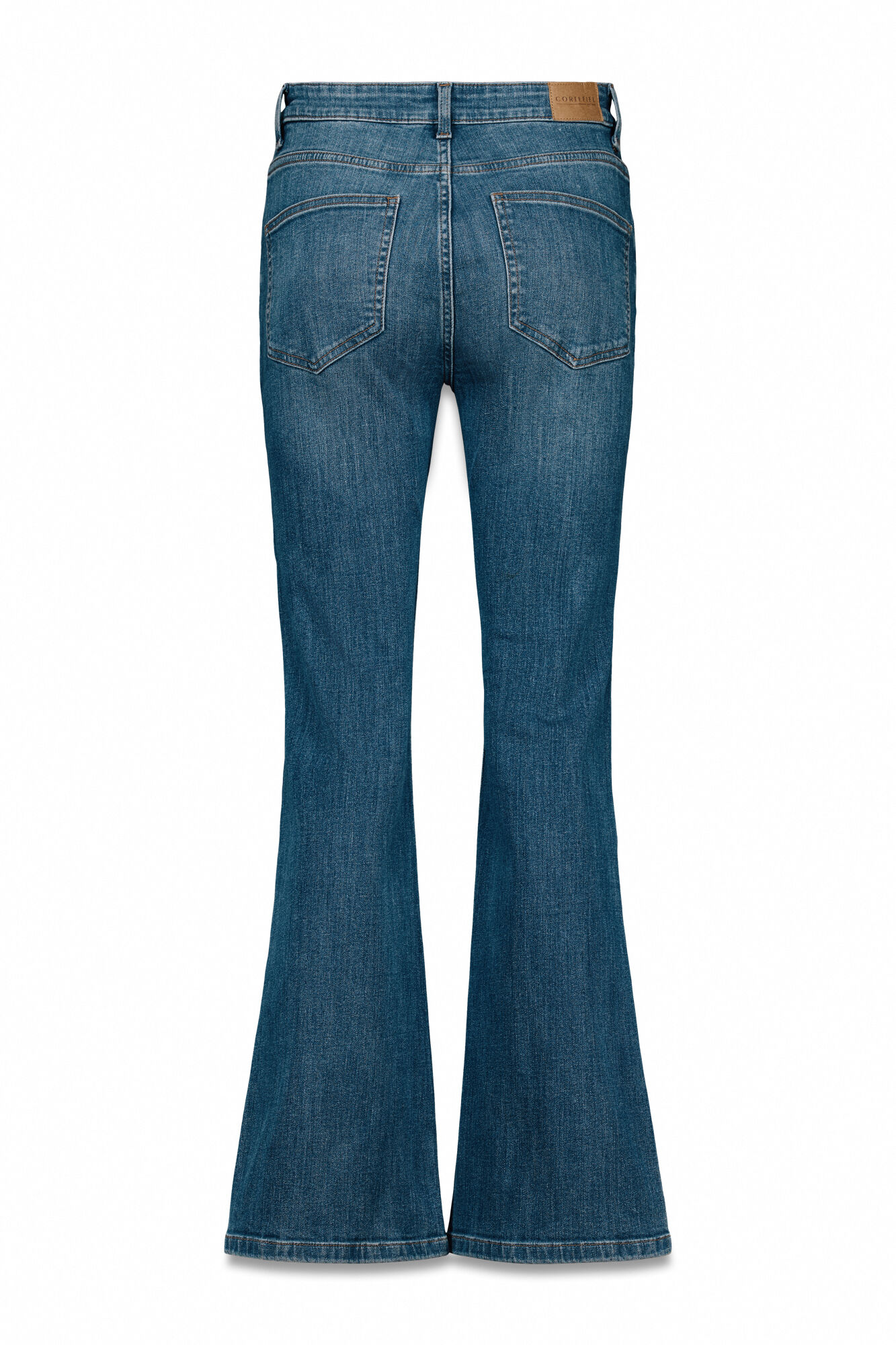 Cortefiel Bell bottom jeans Blue