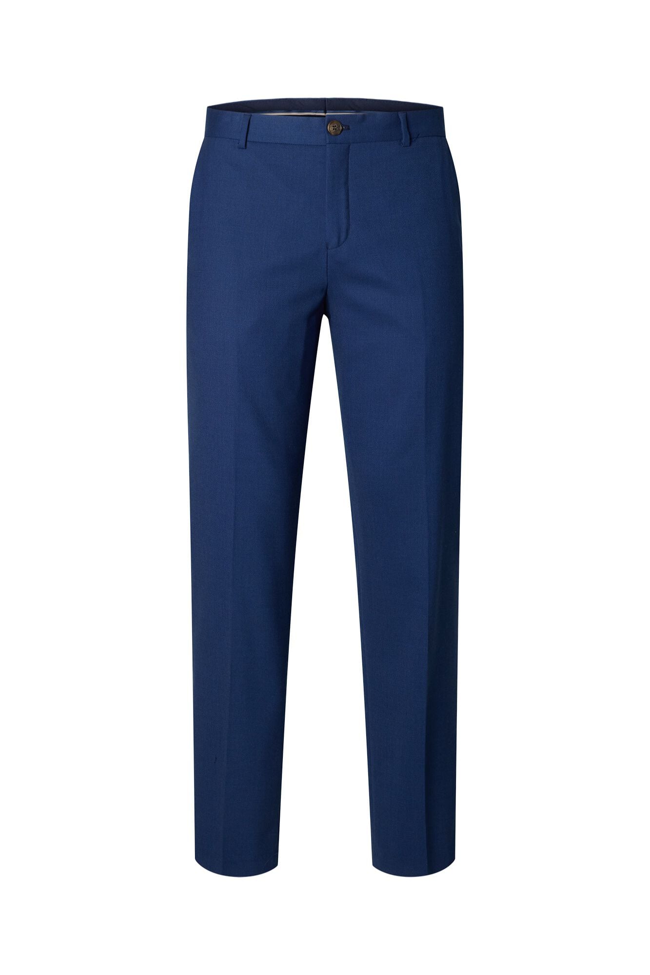 Selected Cal&ccedil;as de fato Slim Fit Azul