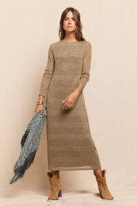 Slowlove Vestido estructura rústica