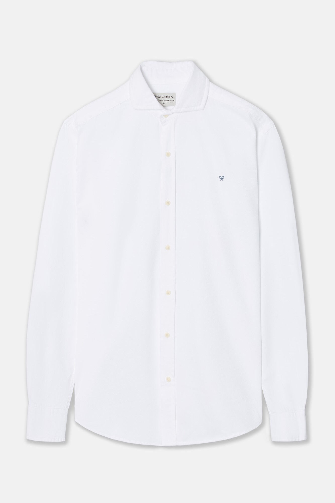 Silbon Camisa sport silbon structure Blanco