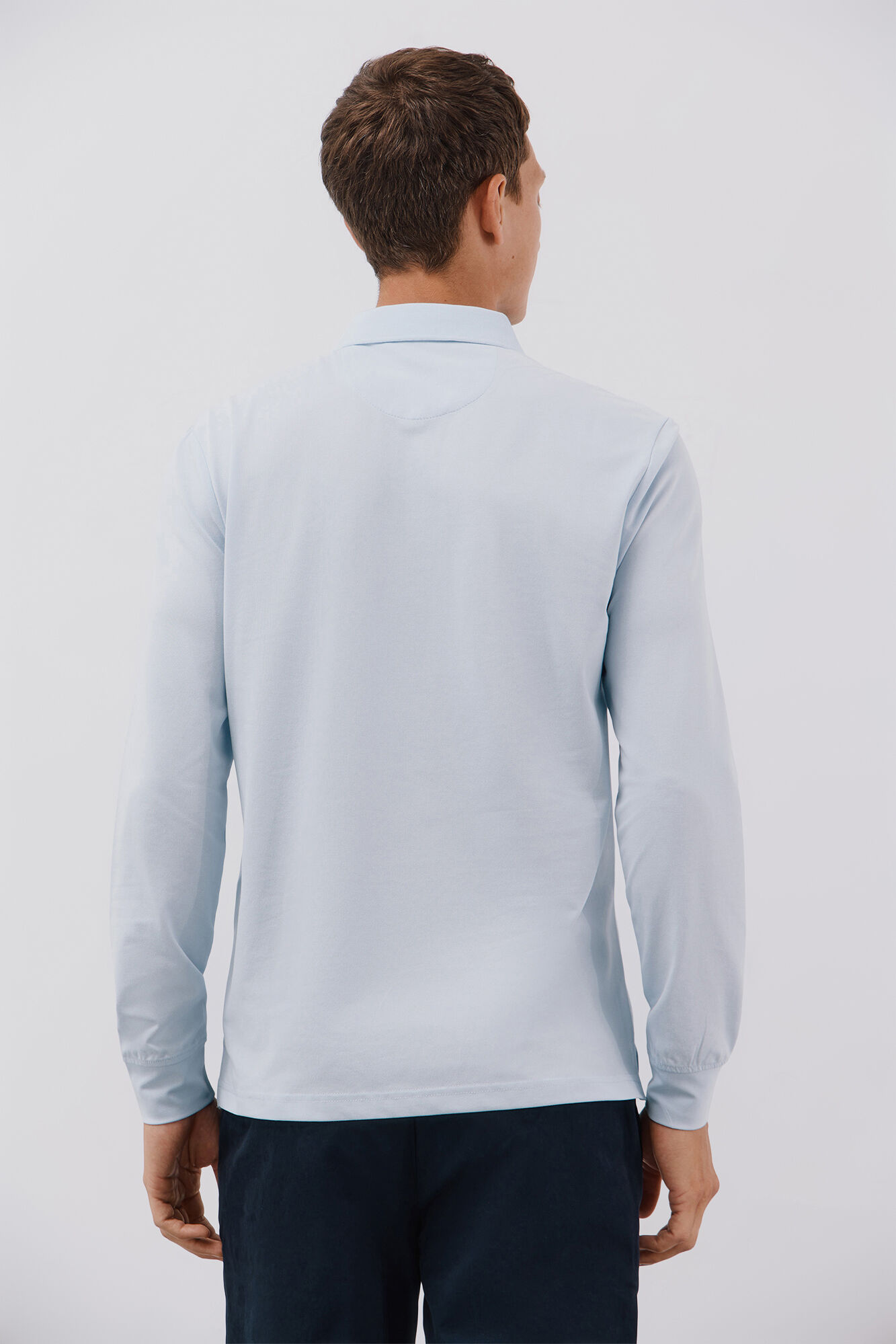 Cortefiel Regular fit polo shirt Blue