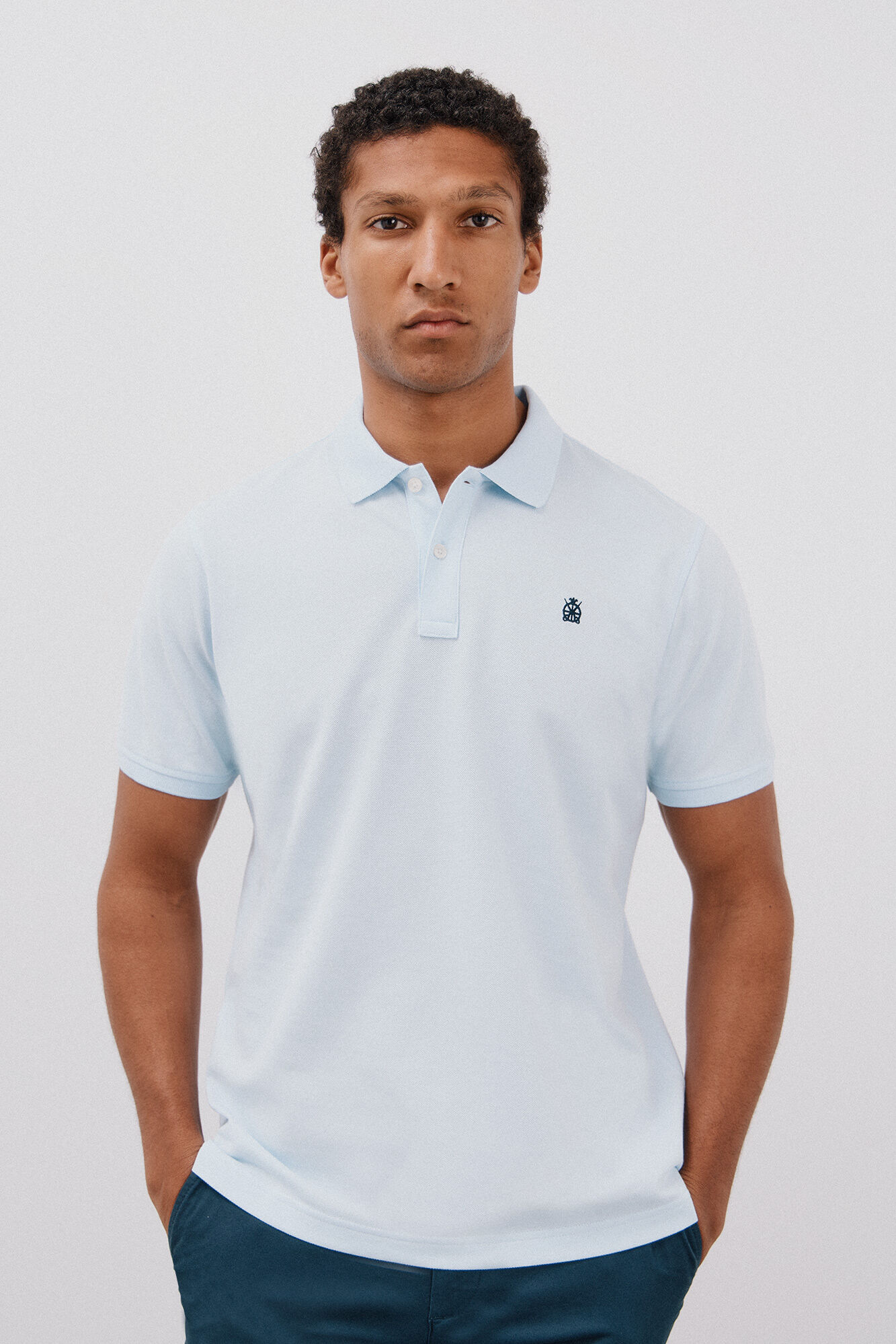Cortefiel Basic piqu&eacute; polo shirt